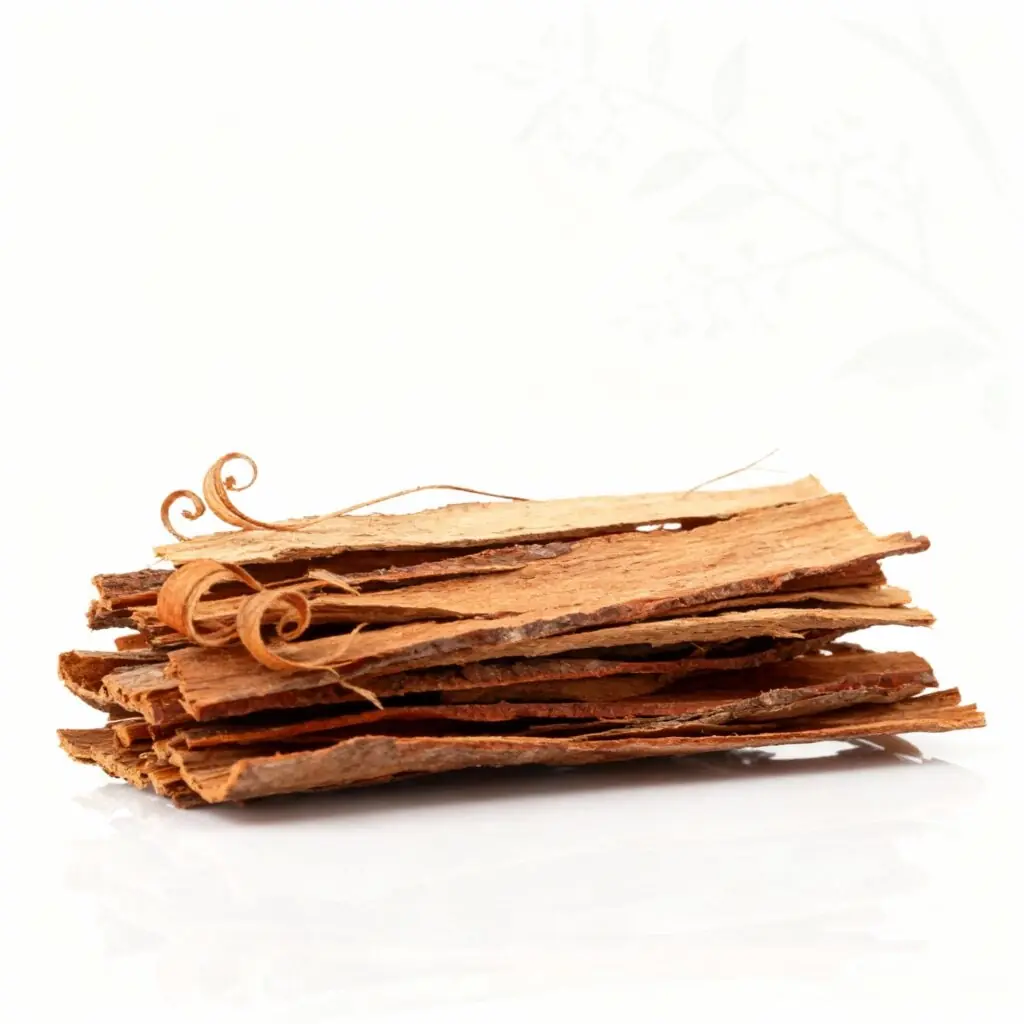 Strips of dried botanical bark